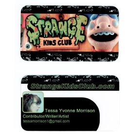 Strange Kids Club card